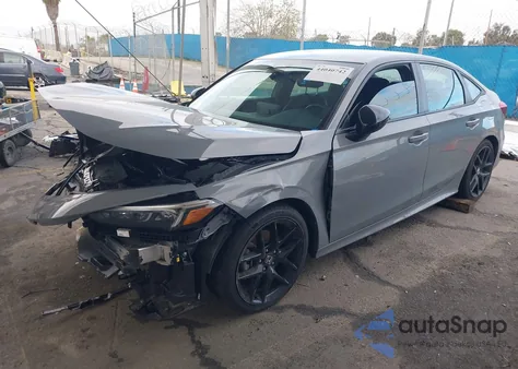 2025 Honda Civic Sport из США, поврежденный, VIN 2HGFE2F57SH584584